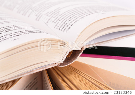 Opened books Opened books 23123346