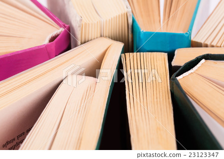 Opened books 23123347