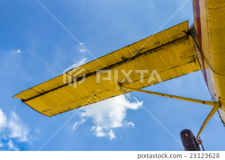 Wing of airplane 23123628