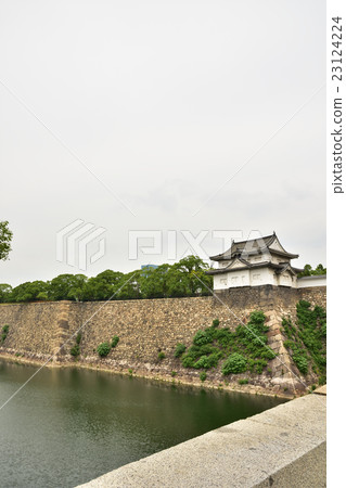 Outer moat of Osaka Castle Outer moat of Osaka Castle 23124224