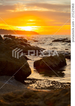 Sunset from the window rock 23125968