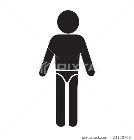 Swimming Suit People Icon Illustration design 23130766