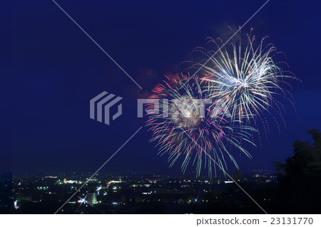 Nara Otoro Festival dedicated fireworks 23131770