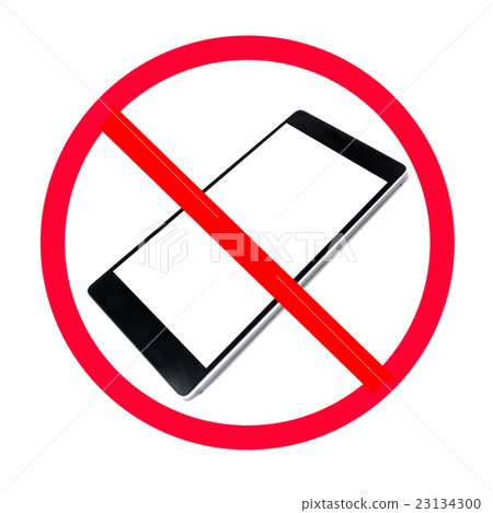 Do not use your mobile phone sign. Do not use your mobile phone sign. 23134300