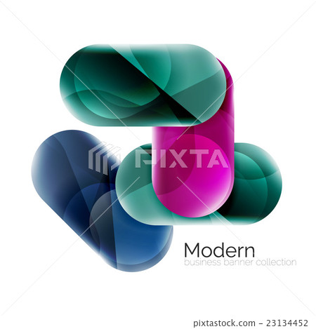 Colorful glossy glass bubbles for text Colorful glossy glass bubbles for text 23134452