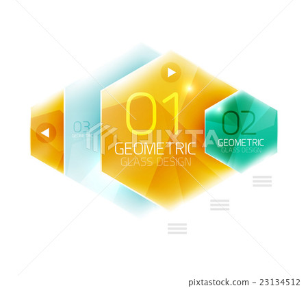 Hexagon abstract geometric background Hexagon abstract geometric background 23134512