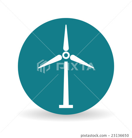 eco wind mill design , vector illustration 23136650