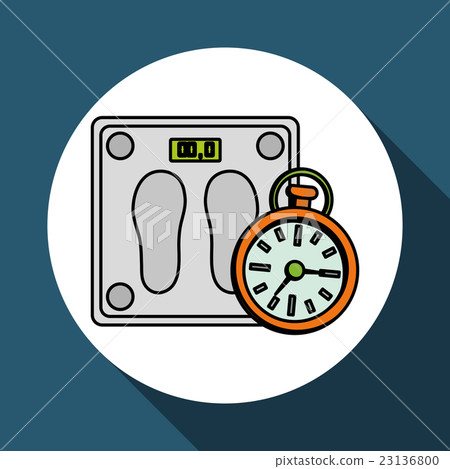 fitness and gym design, vector illustration 23136800