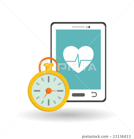 gadget and social media icons design, vector 23136813