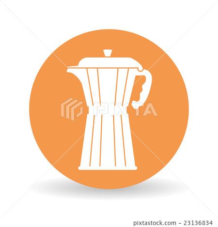coffee kettle design , vector illustration coffee kettle design , vector illustration 23136834