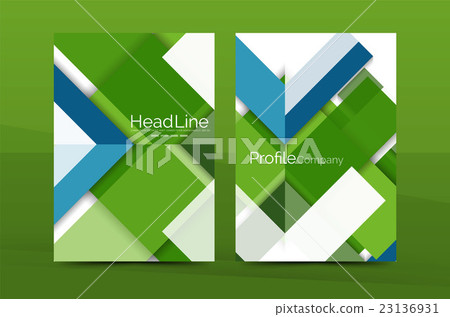 Color business brochure cover vector template Color business brochure cover vector template 23136931