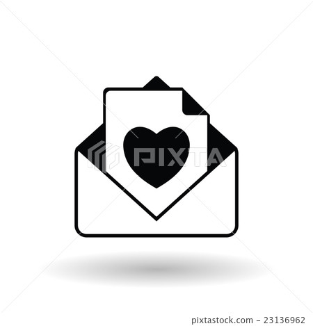 envelope  icon design , vector illustration 23136962