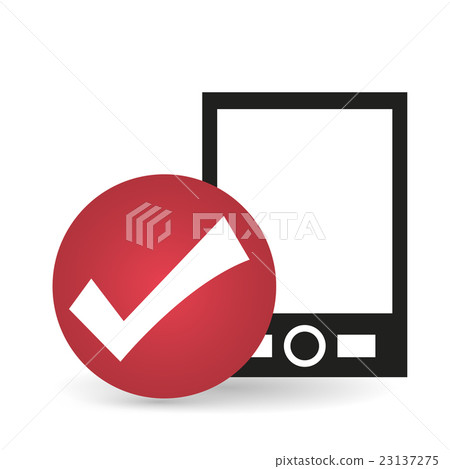 Smartphone icon design , vector illustration 23137275