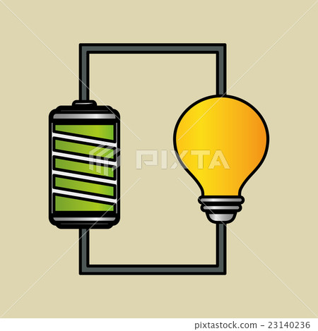 Battery vector illustration 23140236
