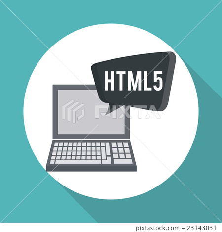 Security system icon over white background Security system icon over white background 23143031