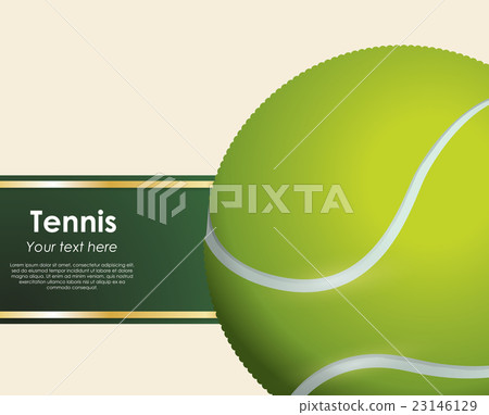 Tennis sport design 23146129