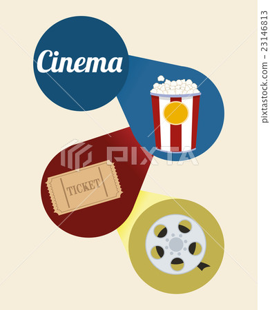 Cinema icons design Cinema icons design 23146813