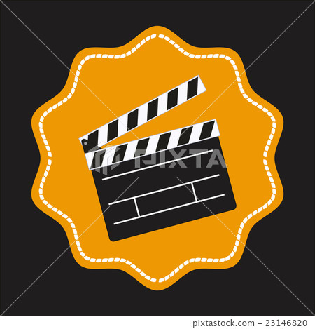 Cinema icons design 23146820
