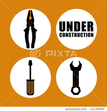 Under construction design Under construction design 23146909
