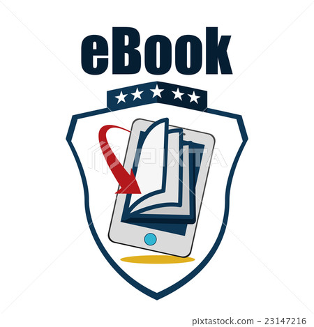 Book and e-learning icons design 23147216