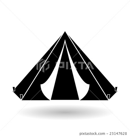 Military tent design , vector illustration 23147628