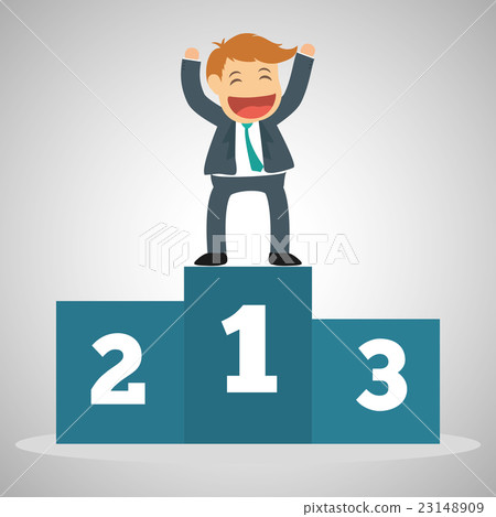 Flat illustration about success design Flat illustration about success design 23148909