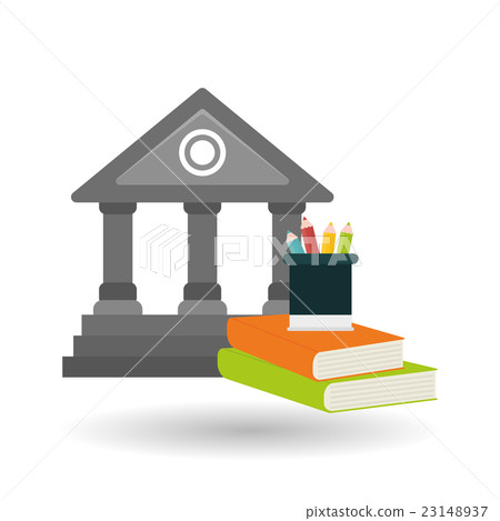 Flat illustration of Back to School design Flat illustration of Back to School design 23148937