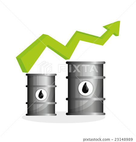 Flat illustration about Oil price, petroleum 23148989