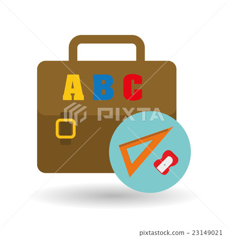 Flat illustration of Back to School design Flat illustration of Back to School design 23149021