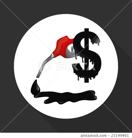 Flat illustration about Oil price, petroleum  23149401