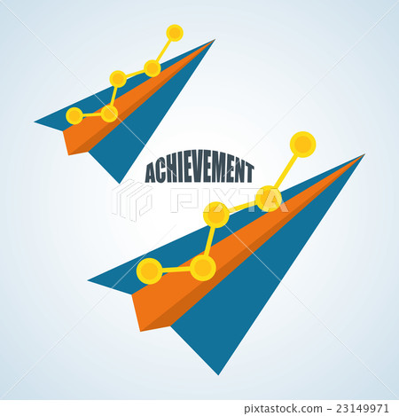 Flat illustration about achievement design 23149971
