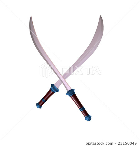 isolated sabre weapon 3d illustration isolated sabre weapon 3d illustration 23150049