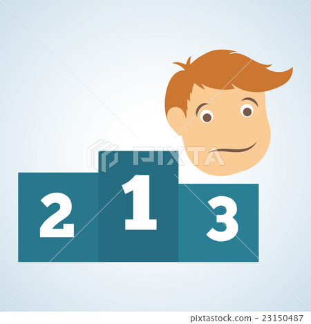 Flat illustration about success design Flat illustration about success design 23150487