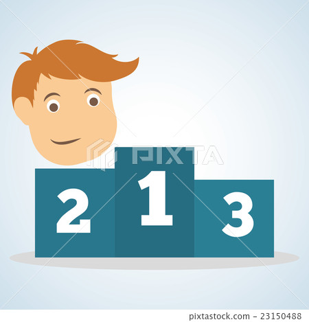 Flat illustration about success design Flat illustration about success design 23150488