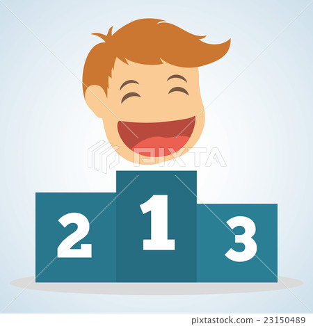 Flat illustration about success design Flat illustration about success design 23150489