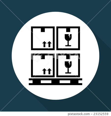 Security system design. warning icon. Security system design. warning icon. 23152559