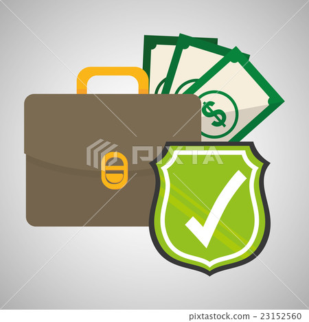 Security system design. warning icon. Security system design. warning icon. 23152560