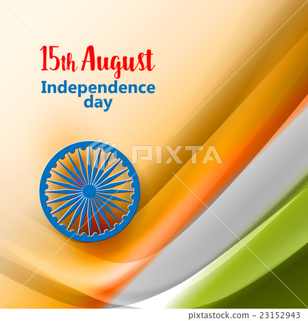Indian Independence Day concept background with Indian Independence Day concept background with 23152943