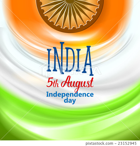 Indian Independence Day concept background with Indian Independence Day concept background with 23152945
