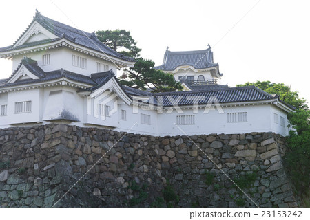 岸和田城堡Tenson和城堡的牆壁 岸和田城堡Tenson和城堡的牆壁 23153242