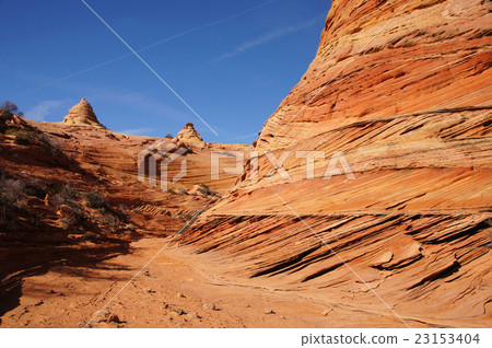 The Wave, Arizona, USA The Wave, Arizona, USA 23153404