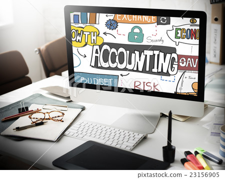 Accounting Finance Economy Bookkeeping Auditing Concept 23156905