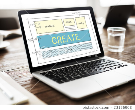 Create Innovation Imagination Development Ideas Concept 23156908