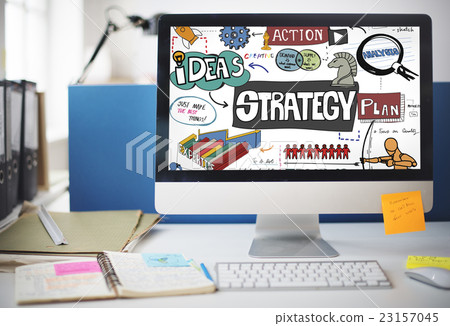 Strategy Solution Development Mission Motivation Concept 23157045