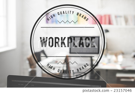 Wokrplace Business Office Space Working Desk Concept 23157046