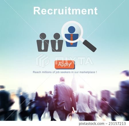 Recruitment Hiring Employment Human Resources Concept 23157213