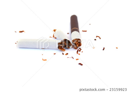 Broken cigarette Broken cigarette 23159923