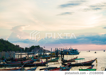 Fishing and transport boat on Koh Tao 23160098