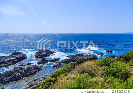 Coast of Shonan Cape on the southernmost tip of Honshu 23162196