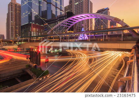 Modern building at night Modern building at night 23163475